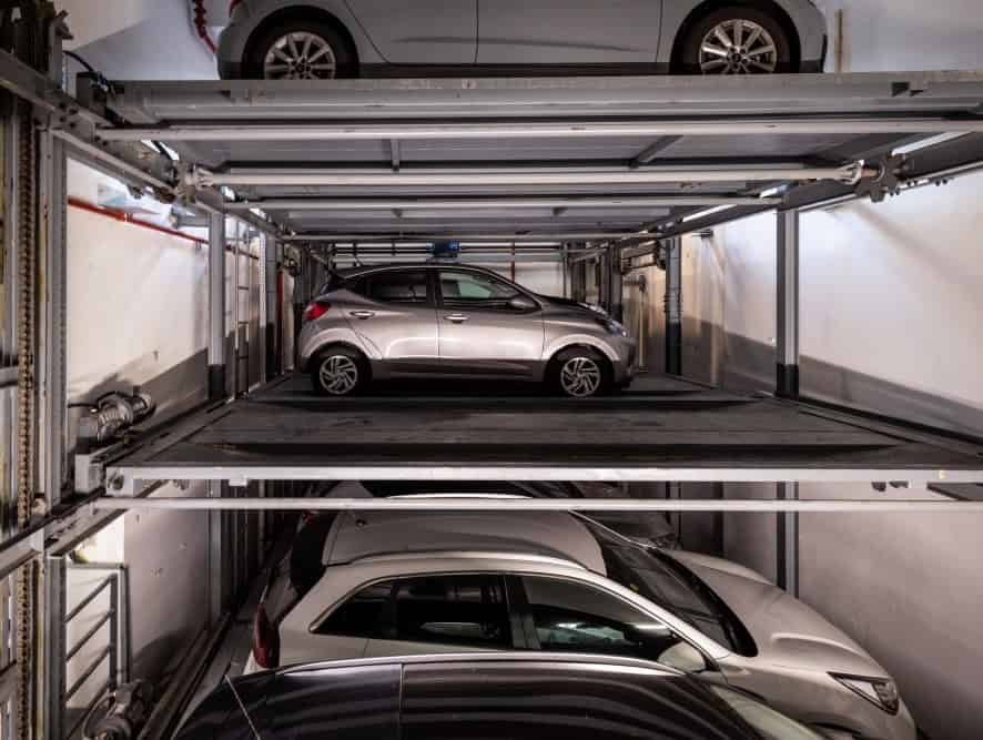 COMPACT PARKING- Parkomot Robotic Parking Systems. צלם אייל טואג