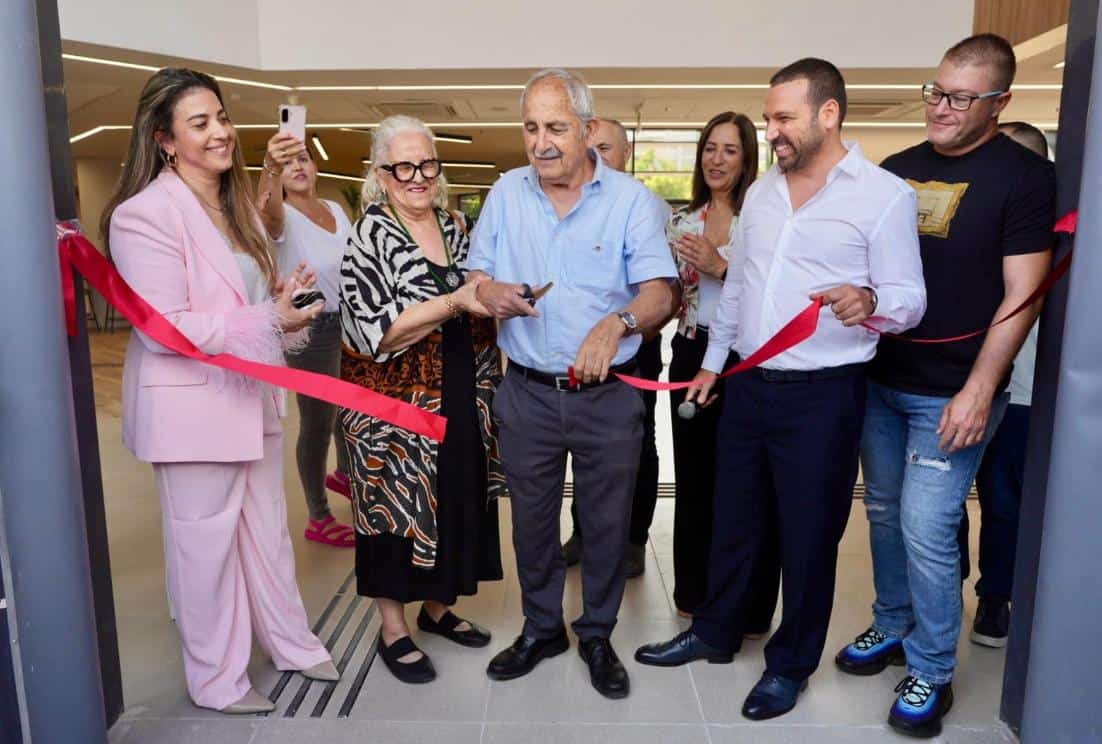 בית הספר התיכון ע״ש יוני (יונתן) נתניהו ז״ל נחנך הבוקר בחולון. צילום: דוברות עיריית חולון
